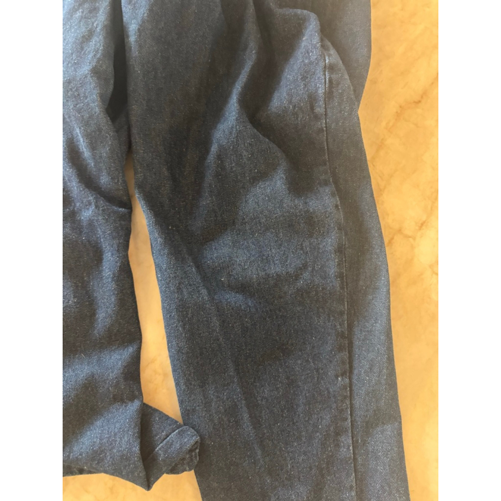 Vintage 80s denim/jean jumpsuit size 8-10 - Picture 6 of 8